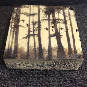 Wall Art Block by Cedar Mountain Studios